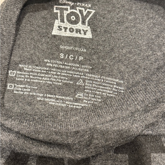 Toy Story juniors Graphic Tee - Dark Gray 'Made in the 90's' - Picture 3 of 3